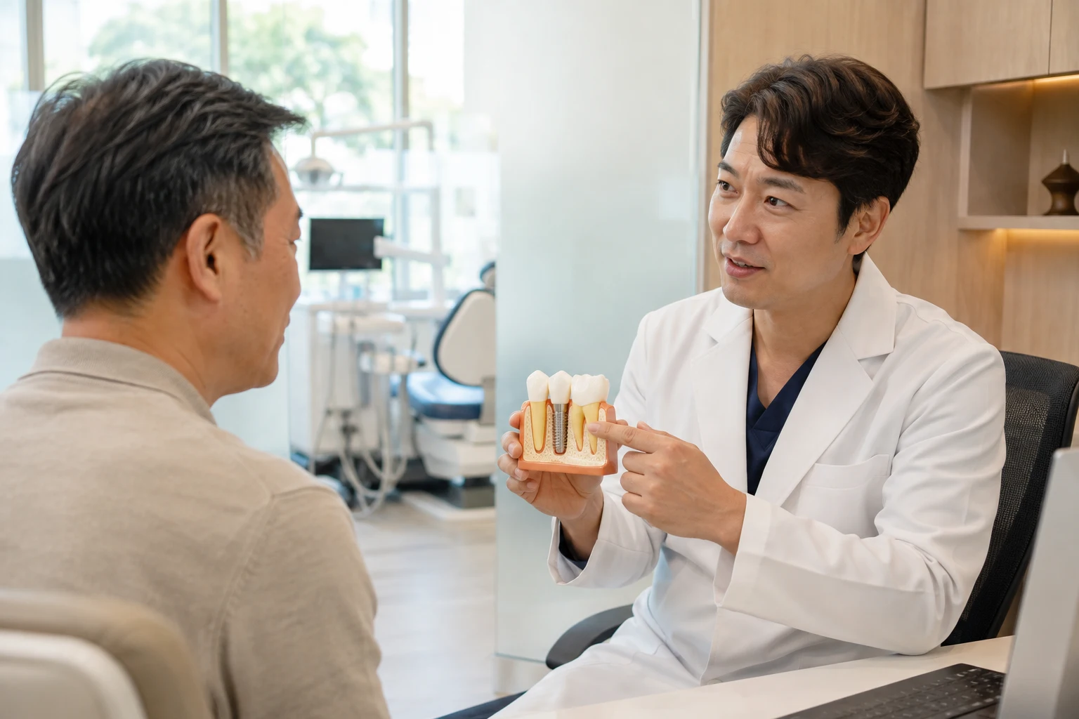 임플란트 뼈이식 부작용 상담 시 확인할 임상 이미지