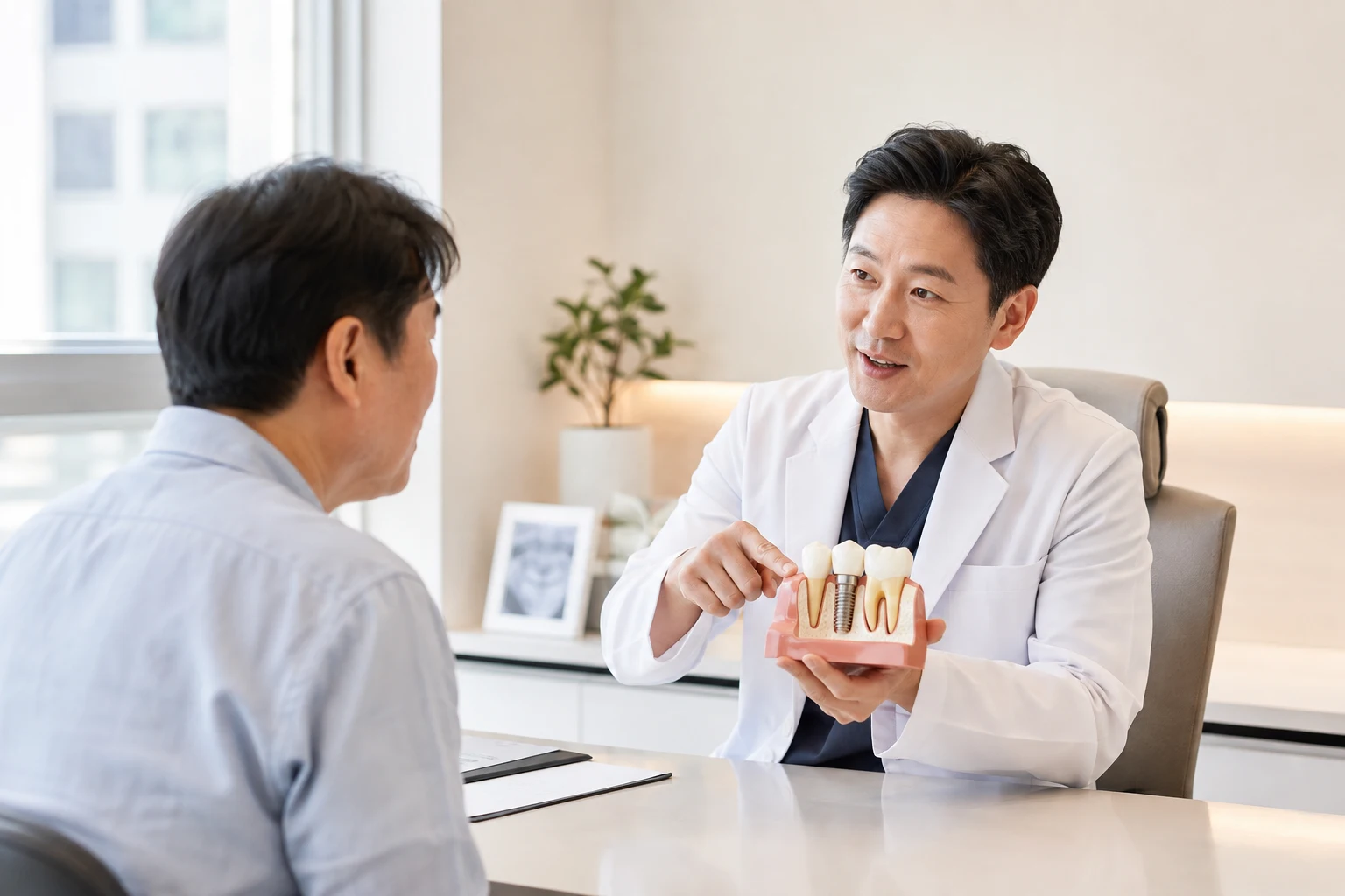 앞니 임플란트 뼈이식 과정과 비용 구조 안내